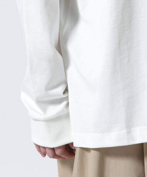 BARROW(バロー)の「Barrow/バロー/JAPAN LIMITED BEAR LONG T-SHIRT(Tシャツ/カットソー・メンズ・ブラック/ホワイト・L/M/XL)」の15枚目の写真