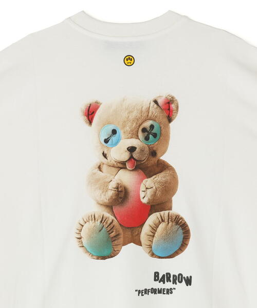 BARROW(バロー)の「Barrow/バロー/JAPAN LIMITED BEAR LONG T-SHIRT(Tシャツ/カットソー・メンズ・ブラック/ホワイト・L/M/XL)」の19枚目の写真