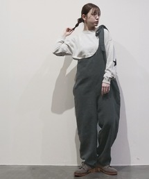 vent blanc（ヴァンブラン）の「Vent Blanc(ヴァンブラン) コットンリネンワンショルダーパンツ（サロペット/オーバーオール）」