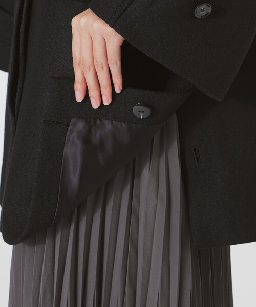 LOVELESS（ラブレス）の「ボンディングミドルコート（チェスターコート・レディース・ブラック・34）」の11枚目の写真