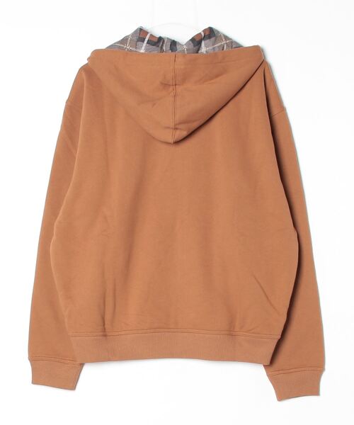 THRASHER(スラッシャー)の「【DICKIES SKATEBOARDING】THRASHER DICKIES ZIP THROUGH(パーカー・メンズ・ブラウン・MEDIUM/LARGE/X-LARGE)」の2枚目の写真