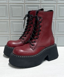 VIC MATIE（ビックマティ）の「VIC MATIE ヴィック・マティ レースアップボリュームソールショートブーツ（ブーツ）」