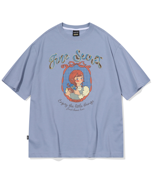 CPGN STUDIO(コンパーニョ)の「シークレットガール 半袖Tシャツ ブルー(Tシャツ/カットソー・レディース・その他・LARGE/MEDIUM)」の2枚目の写真
