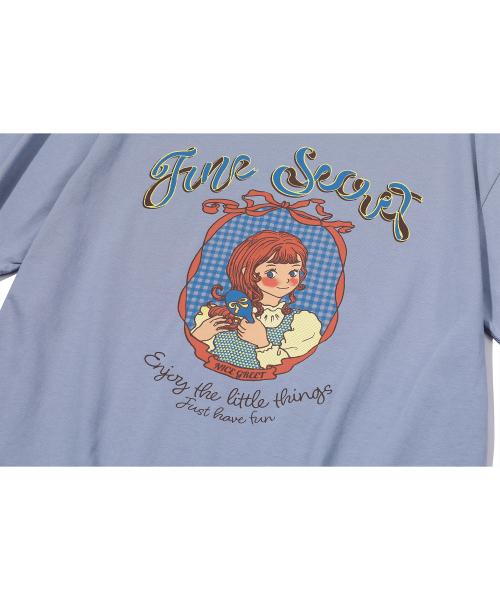 CPGN STUDIO(コンパーニョ)の「シークレットガール 半袖Tシャツ ブルー(Tシャツ/カットソー・レディース・その他・LARGE/MEDIUM)」の5枚目の写真