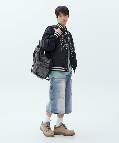 MUSINSA STANDARD（ムシンサスタンダード）の「スクエアネックタンクトップ [ダークグレー]（Tシャツ/カットソー・メンズ・その他・XX-LARGE/SMALL/MEDIUM/LARGE/X-LARGE/XXX-LARGE）」の5枚目の写真
