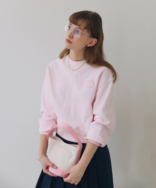 TTUDEMENT(トュードメント)の「CANVAS BASKET BAG PINK(トートバッグ・レディース・その他・FREE)」の3枚目の写真