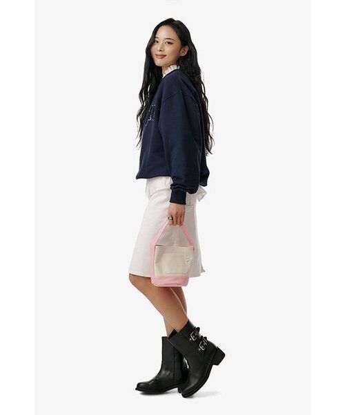 TTUDEMENT(トュードメント)の「CANVAS BASKET BAG PINK(トートバッグ・レディース・その他・FREE)」の8枚目の写真