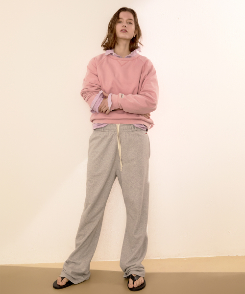 NOHANT（ノアン）の「NYC BELTED SWEATPANTS GRAY（スウェットパンツ・レディース・グレー・SMALL/MEDIUM/LARGE）」の2枚目の写真