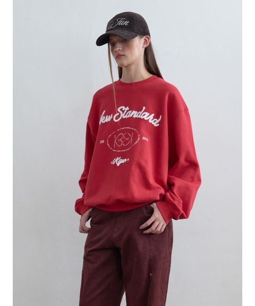 Kijun（キジュン）の「Heart Emblem Sweatshirt Red（スウェット・レディース・その他・SMALL/MEDIUM）」の18枚目の写真