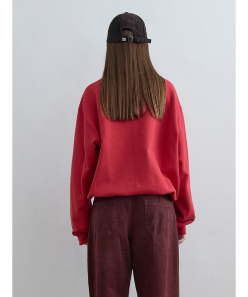 Kijun（キジュン）の「Heart Emblem Sweatshirt Red（スウェット・レディース・その他・SMALL/MEDIUM）」の12枚目の写真