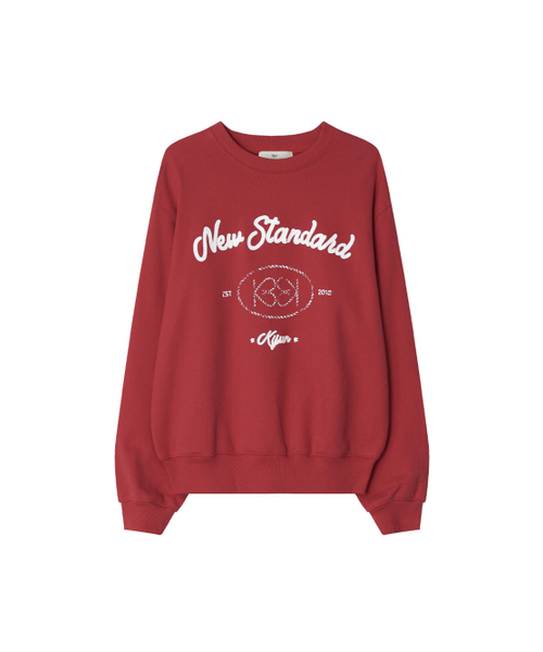 Kijun（キジュン）の「Heart Emblem Sweatshirt Red（スウェット・レディース・その他・SMALL/MEDIUM）」の14枚目の写真