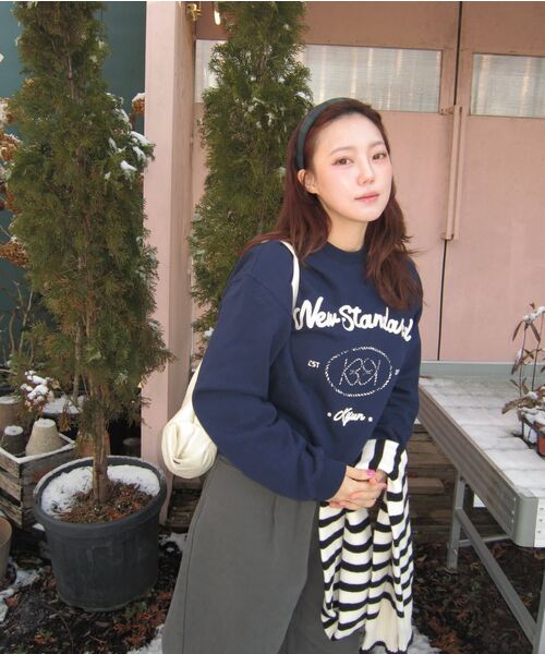 Kijun（キジュン）の「Heart Emblem Sweatshirt Red（スウェット・レディース・その他・SMALL/MEDIUM）」の8枚目の写真