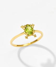 Jewel closet by L&Co. | K10 カエル カラーストーン リング(リング)