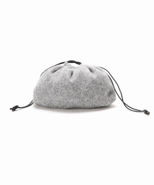 Spick & Span（スピックアンドスパン）の「a&m アルパカミックスニットクラッチ（クラッチバッグ・レディース・グレー/イエロー/ブルー系その他・FREE）」の6枚目の写真