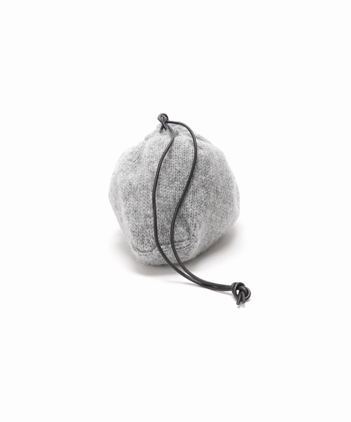 Spick & Span（スピックアンドスパン）の「a&m アルパカミックスニットクラッチ（クラッチバッグ・レディース・グレー/イエロー/ブルー系その他・FREE）」の7枚目の写真