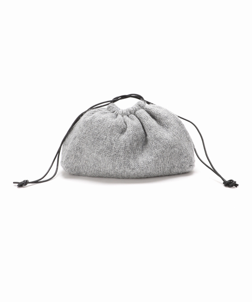 Spick & Span（スピックアンドスパン）の「a&m アルパカミックスニットクラッチ（クラッチバッグ・レディース・グレー/イエロー/ブルー系その他・FREE）」の8枚目の写真