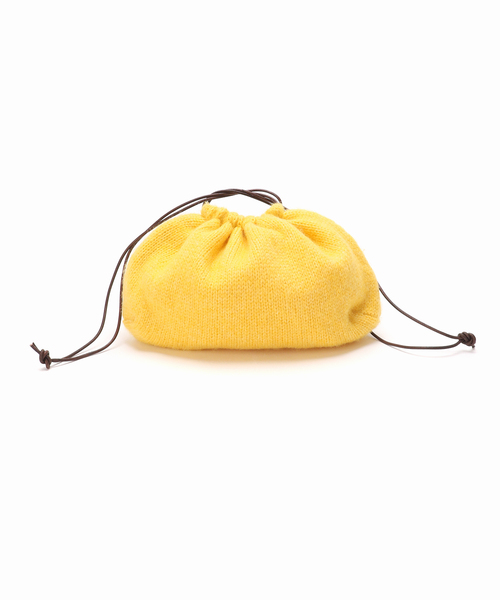 Spick & Span（スピックアンドスパン）の「a&m アルパカミックスニットクラッチ（クラッチバッグ・レディース・グレー/イエロー/ブルー系その他・FREE）」の17枚目の写真