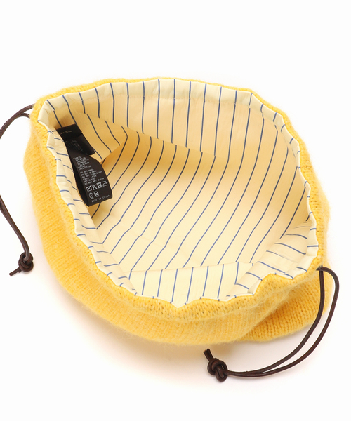 Spick & Span（スピックアンドスパン）の「a&m アルパカミックスニットクラッチ（クラッチバッグ・レディース・グレー/イエロー/ブルー系その他・FREE）」の18枚目の写真