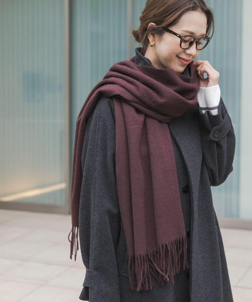 セール】しっとりカシミヤ混ストール｜プレゼント/ギフト/通勤