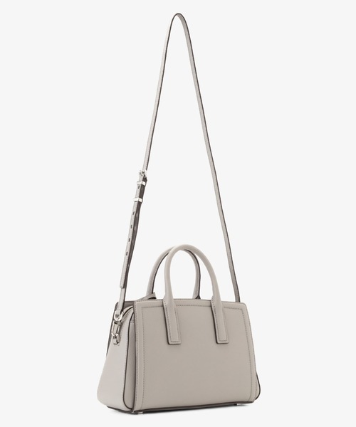 MICHAEL KORS(マイケルコース)の「LAILA レザー サッチェル スモール(ハンドバッグ・レディース・グレー系・FREE)」の3枚目の写真