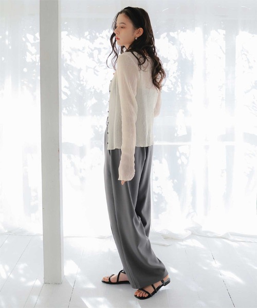 titivate(ティティベイト)の「ナローパデットサンダル(サンダル・レディース・ブラック/シルバー/アイボリー・XL/L/M/S)」の12枚目の写真