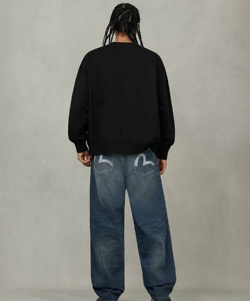 STYLISE（スタイライズ）の「【EVISU】EVISU UFO SWEATAHIRT / ブラック [2EAEJM5SW6017RXCT]（スウェット・メンズ・ブラック・LL/L/M/S）」の3枚目の写真