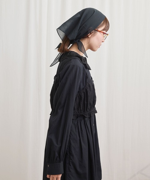 fig Ｌondon（フィグロンドン）の「Ann mini onepiece（ワンピース・レディース・ブラック/グリーン/ホワイト・FREE）」の14枚目の写真