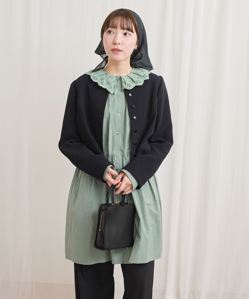 fig Ｌondon（フィグロンドン）の「●Ann mini onepiece（ワンピース・レディース・ブラック/グリーン/ホワイト・FREE）」の20枚目の写真