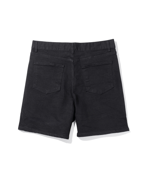 MASSNOUN(マスノウン)の「NOR ワイドブラックデニムショートパンツ MSEJP010-BK(その他パンツ・レディース・その他・LARGE/MEDIUM)」の4枚目の写真