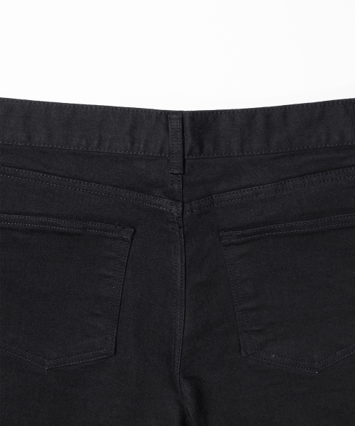 MASSNOUN(マスノウン)の「NOR ワイドブラックデニムショートパンツ MSEJP010-BK(その他パンツ・レディース・その他・LARGE/MEDIUM)」の7枚目の写真