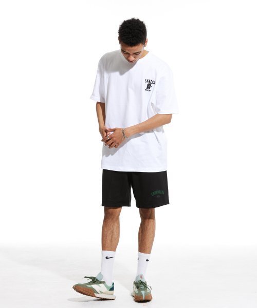 CREAM SODA LAB(クリームソーダラボ)の「オジアクロゴトレーニングショートパンツブラックグリーン(その他パンツ・レディース・その他・X-LARGE/LARGE/MEDIUM)」の4枚目の写真