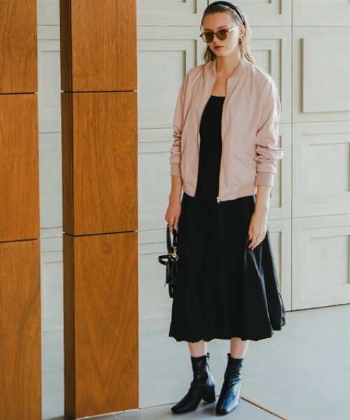 Maison INNESS（メゾンアイネス）の「バルーンスカート（スカート・レディース・オフホワイト/カーキ/ブラック・LL/3L/4L/5L/S/M/L）」の8枚目の写真