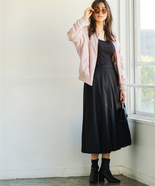 Maison INNESS（メゾンアイネス）の「バルーンスカート（スカート・レディース・オフホワイト/カーキ/ブラック・LL/3L/4L/5L/S/M/L）」の11枚目の写真