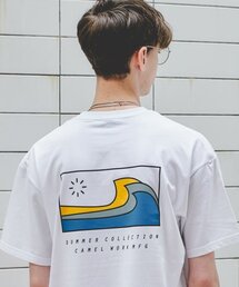 ビッグウェーブ半袖Tシャツ（ホワイト）
