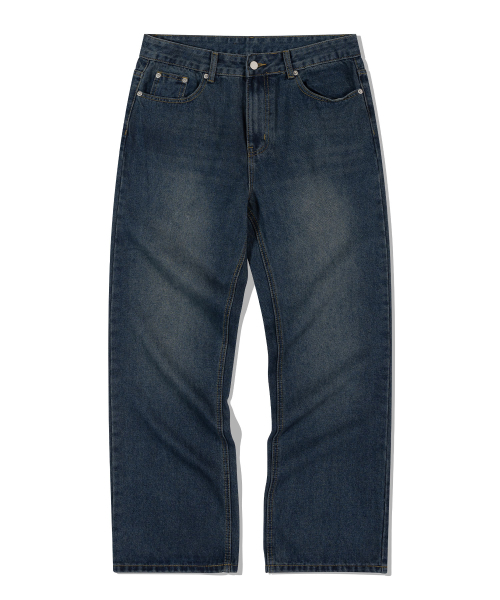DE GRAND MATIN(ディグランドマーティン)の「WASHED DENIM PANTS_INDIGO(デニムパンツ・メンズ・その他・MEDIUM/LARGE/X-LARGE)」の1枚目の写真