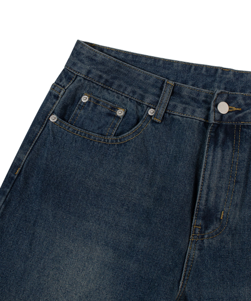 DE GRAND MATIN(ディグランドマーティン)の「WASHED DENIM PANTS_INDIGO(デニムパンツ・メンズ・その他・MEDIUM/LARGE/X-LARGE)」の4枚目の写真