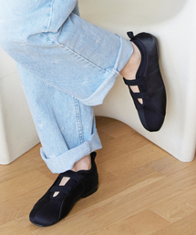 CESTI（セスティ）の「デイリーフローバンドスニーカー（BLACK）（スニーカー）」