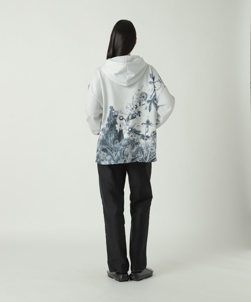 ZUCCa（ズッカ）の「WILD FLOWER JERSEY / スウェット / P（スウェット・レディース・マルチ/ライトグレー・M size）」の6枚目の写真