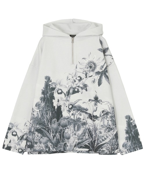 ZUCCa（ズッカ）の「WILD FLOWER JERSEY / スウェット / P（スウェット・レディース・マルチ/ライトグレー・M size）」の9枚目の写真