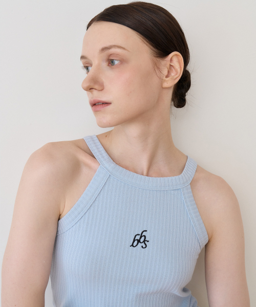 BIBYSEOB（バイバイソプ）の「ホルターネックトップス スカイブルー [T42]（Tシャツ/カットソー・レディース・その他・FREE）」の3枚目の写真