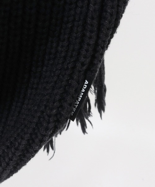 ADAM PATEK(アダムパテック)の「【ADAMPATEK/アダムパテック】cotton wool damaged driver’s knit ドライバーズニット(ニット/セーター・メンズ・グレー/ブラック・2/1)」の11枚目の写真