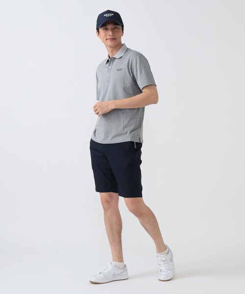 BEAMS GOLF(ビームスゴルフ)の「PURPLE LABEL / 衿裏ロゴ ポロシャツ(ポロシャツ・メンズ・ホワイト/ブルー/グレー・XL/L/M/S)」の10枚目の写真
