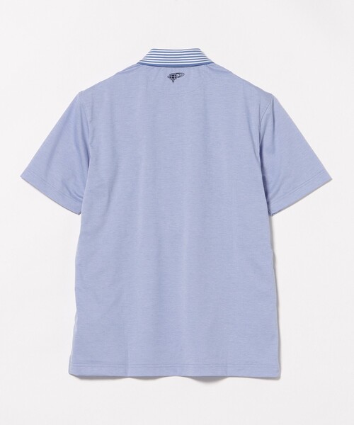 BEAMS GOLF(ビームスゴルフ)の「PURPLE LABEL / 衿裏ロゴ ポロシャツ(ポロシャツ・メンズ・ホワイト/ブルー/グレー・XL/L/M/S)」の6枚目の写真