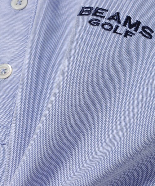 BEAMS GOLF(ビームスゴルフ)の「PURPLE LABEL / 衿裏ロゴ ポロシャツ(ポロシャツ・メンズ・ホワイト/ブルー/グレー・XL/L/M/S)」の5枚目の写真