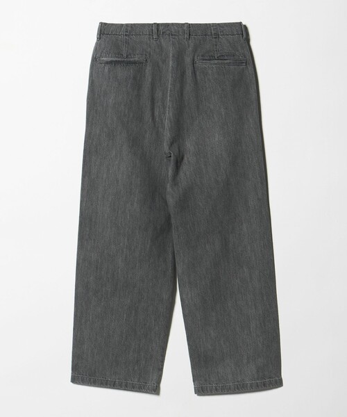 green label relaxing（グリーンレーベルリラクシング）の「ウォッシュド ワイド デニムパンツ（デニムパンツ・メンズ・ネイビー/グレー/ホワイト・M/XL/S/L）」の9枚目の写真