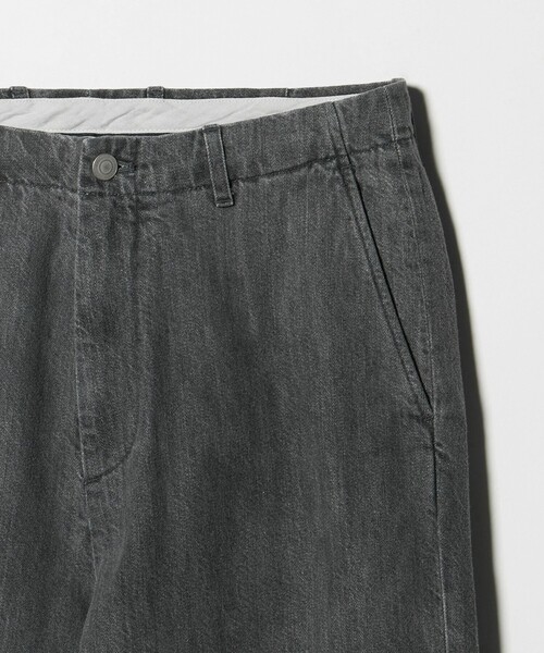 green label relaxing（グリーンレーベルリラクシング）の「ウォッシュド ワイド デニムパンツ（デニムパンツ・メンズ・ネイビー/グレー/ホワイト・M/XL/S/L）」の10枚目の写真