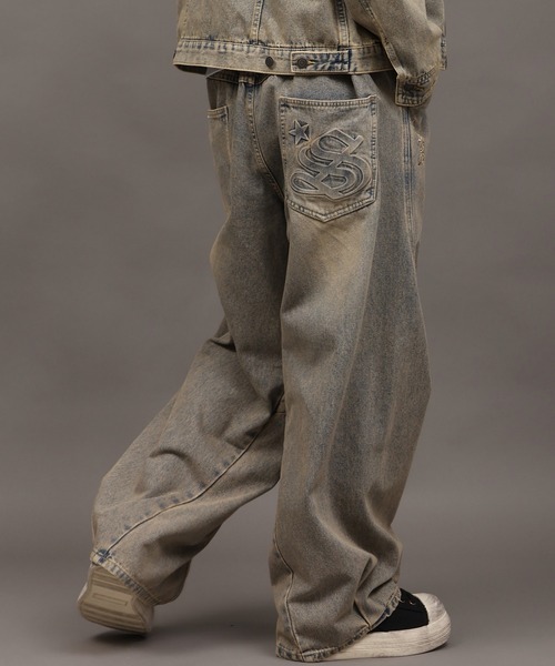 SEQUENZ/シークエンズ】TWIST CURVE DENIM PANTS(デニムパンツ SEQUENZ/シークエンズ】TWIST CURVE DENIM PANTS(デニムパンツ