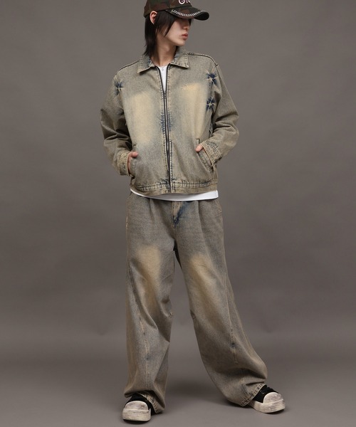 SEQUENZ(シークエンズ)の「【SEQUENZ/シークエンズ】TWIST CURVE DENIM PANTS(デニムパンツ・メンズ・ブラック/ライトインディゴブルー・S/M/L)」の21枚目の写真