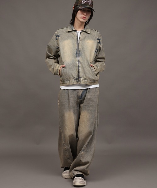 SEQUENZ(シークエンズ)の「【SEQUENZ/シークエンズ】TWIST CURVE DENIM PANTS(デニムパンツ・メンズ・ブラック/ライトインディゴブルー・S/M/L)」の22枚目の写真