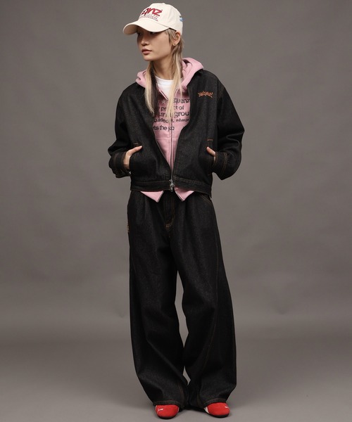 SEQUENZ(シークエンズ)の「【SEQUENZ/シークエンズ】TWIST CURVE DENIM PANTS(デニムパンツ・メンズ・ブラック/ライトインディゴブルー・S/M/L)」の11枚目の写真